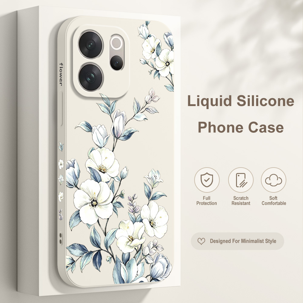 Vivo V40 - Capa de Celular Winding Flora para
