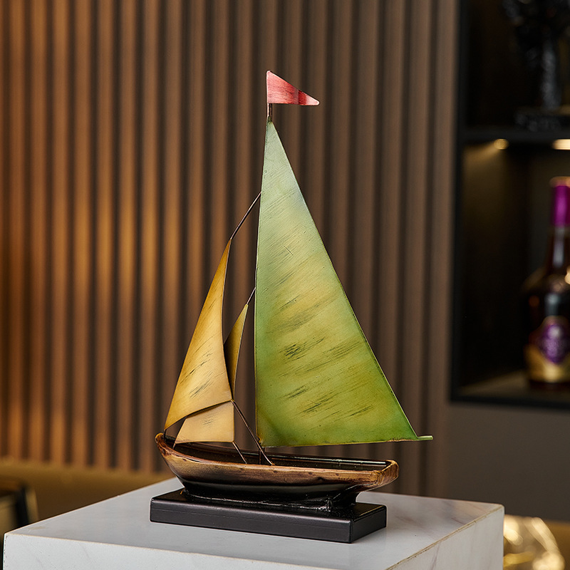 Quiet Luxury Lifestyle - Ornamento Criativo de Modelo de Barco