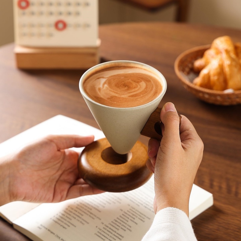 Caneca de Café de Cerâmica com - Handmade Ceramic Mug avaliação e preço