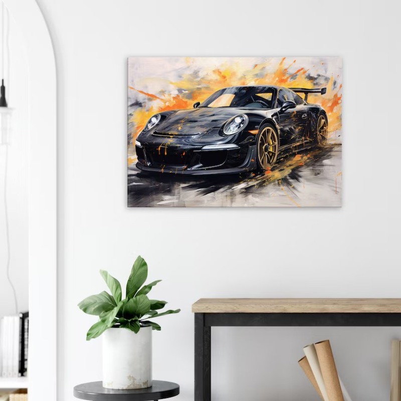 Pôster Moderno de Carros de Lu - Quiet Luxury Lifestyle avaliação e preço