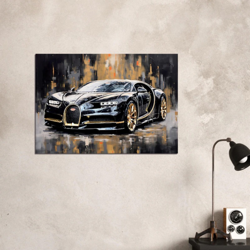 Pôster Moderno de Carros de Lu - Quiet Luxury Lifestyle avaliação e preço