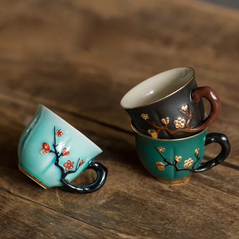 Xícara de chá de cerâmica arte - Handmade Ceramic Mug avaliação e preço